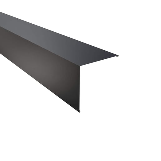 Buitenhoek | 19,5 x 19,5 cm | Staal 0,50 mm | 60 µm Puramid | 7016 - Antracietgrijs #1