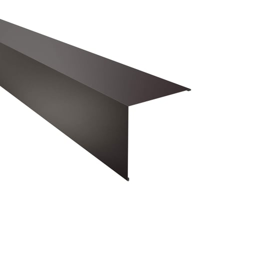 Buitenhoek | 19,5 x 19,5 cm | Staal 0,50 mm | 60 µm Puramid | 6017 - Chocoladebruin #1