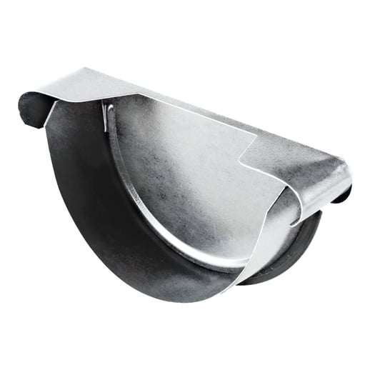 Goot einddeksel | Links | Staal | Ø 190 mm | Verzinkt #2