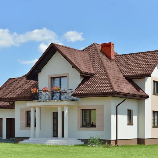 Dakpanplaat Szafir 350/15 | Anti-Drup 700 g/m² | Staal 0,50 mm | 50 µm PURLAK® | 8017 - Chocoladebruin #3