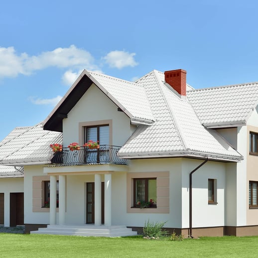 Dakpanplaat Szafir 350/15 | Anti-Drup 700 g/m² | Staal 0,50 mm | 25 µm Polyester | 7035 - Lichtgrijs #3