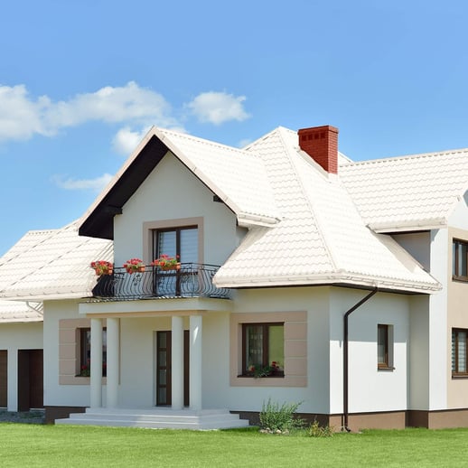 Dakpanplaat Szafir 350/15 | Anti-Drup 700 g/m² | Staal 0,50 mm | 25 µm Polyester | 9010 - Zuiverwit #3