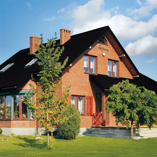 Dakpanplaat Szafir 350/15 | Anti-Drup 700 g/m² | Staal 0,50 mm | 25 µm Polyester | 9005 - Gitzwart #5