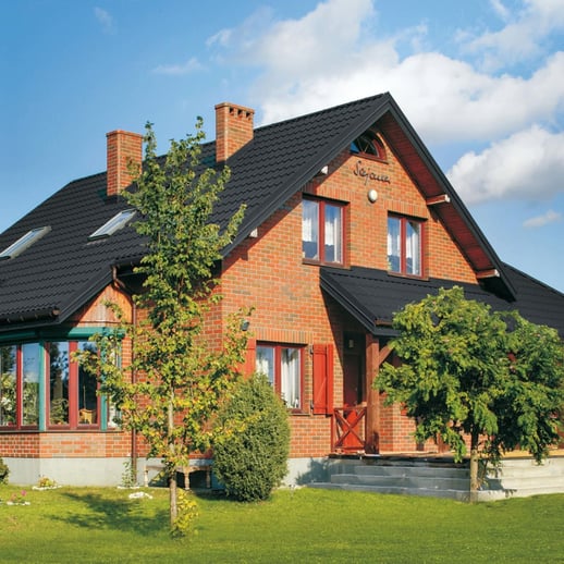 Dakpanplaat Szafir 350/15 | Staal 0,50 mm | 35 µm Mattpolyester | 7016 - Antracietgrijs #5