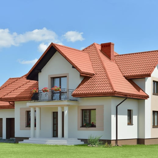 Dakpanplaat Szafir 350/15 | Staal 0,50 mm | 50 µm PURLAK® | 8004 - Koperbruin #3