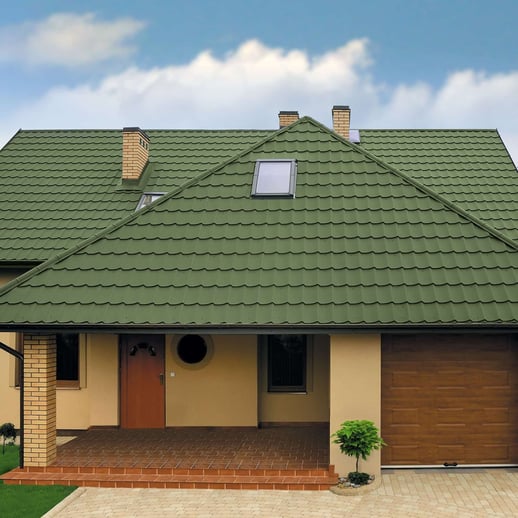 Dakpanplaat Szafir 350/15 | Staal 0,50 mm | 25 µm Polyester | 6011 - Resedagroen #4