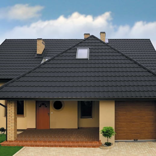 Dakpanplaat Szafir 350/15 | Staal 0,50 mm | 25 µm Polyester | 7024 - Grafietgrijs #4