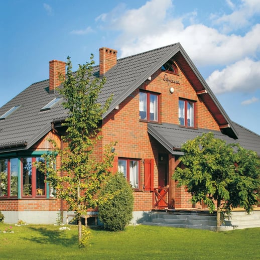 Dakpanplaat Szafir 350/15 | Staal 0,50 mm | 25 µm Polyester | 9007 - Grijs aluminiumkleurig #5