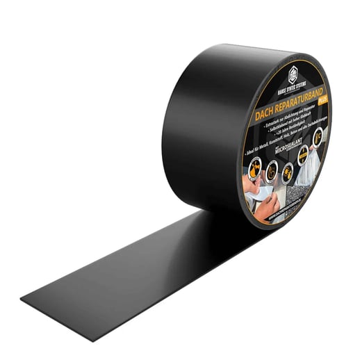 Dakreparatietape met MicroSealant® PLUS | Breedte 10 cm | Lengte 2,50 m | Zwart #1