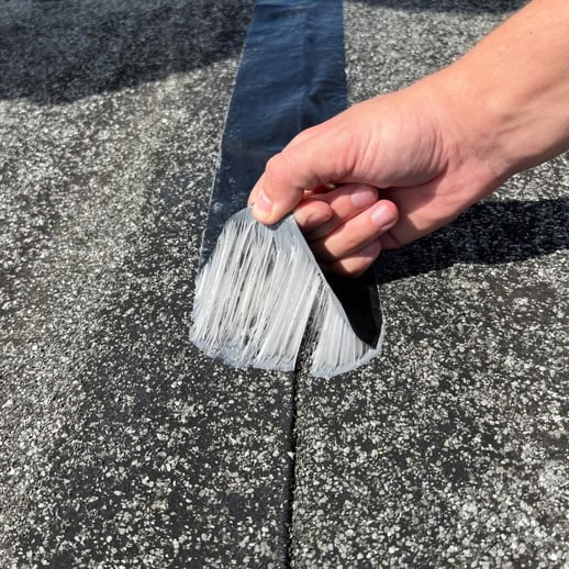 Dakreparatietape met MicroSealant® | Breedte 15 cm | Lengte 2,50 m | Grijs #11