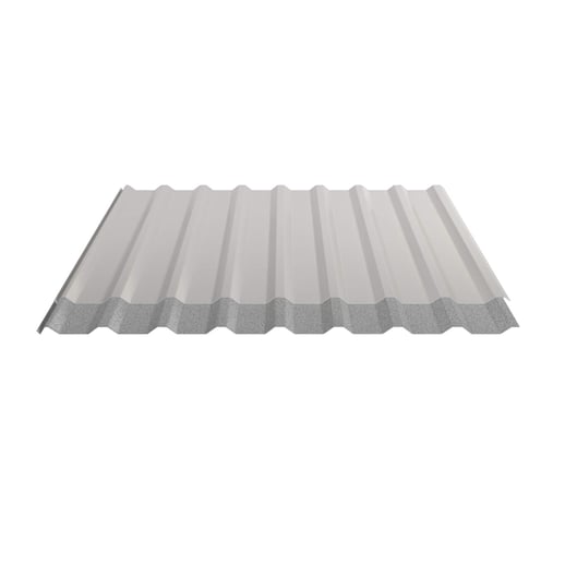 Damwandplaat 20/1100 | Dak | Anti-Drup 1000 g/m² | Staal 0,50 mm | 25 µm Polyester | 9002 - Grijswit #8