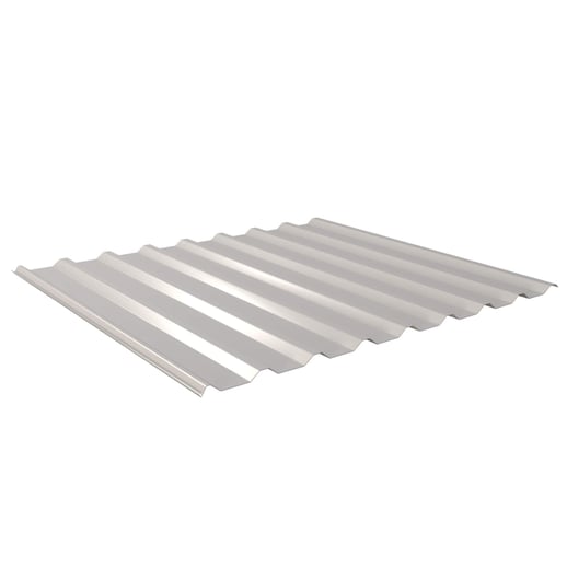 Damwandplaat 20/1100 | Dak | Anti-Drup 2400 g/m² | Staal 0,50 mm | 25 µm Polyester | 7035 - Lichtgrijs #1