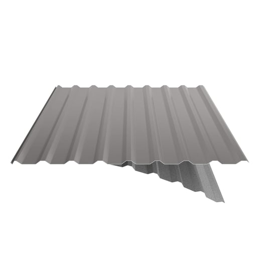 Damwandplaat 20/1100 | Dak | Anti-Drup 2400 g/m² | Staal 0,50 mm | 25 µm Polyester | 9007 - Grijs aluminiumkleuri #9