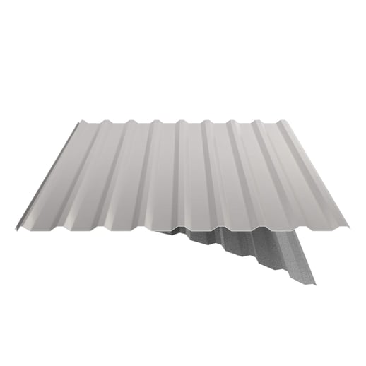 Damwandplaat 20/1100 | Dak | Anti-Drup 2400 g/m² | Staal 0,63 mm | 25 µm Polyester | 9002 - Grijswit #9