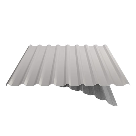 Damwandplaat 20/1100 | Dak | Anti-Drup 2400 g/m² | Staal 0,75 mm | 25 µm Polyester | 9002 - Grijswit #9