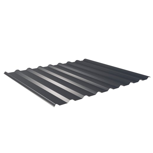 Damwandplaat 20/1100 | Dak | Anti-Drup 2400 g/m² | Staal 0,50 mm | 60 µm Puramid | 7016 - Antracietgrijs #1