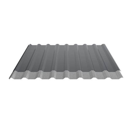 Damwandplaat 20/1100 | Dak | Anti-Drup 2400 g/m² | Staal 0,50 mm | 80 µm Shimoco | 7016 - Antracietgrijs #8