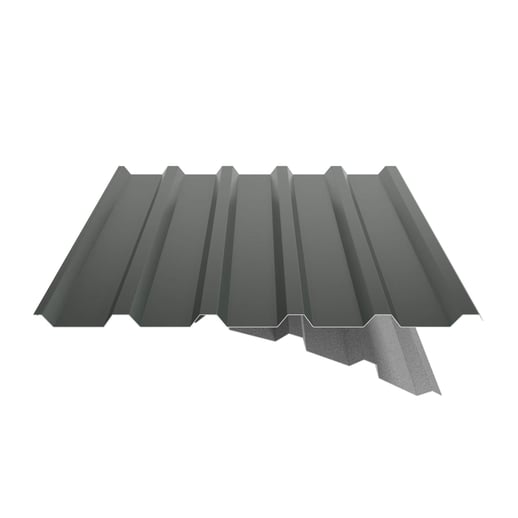 Damwandplaat 35/207 | Dak | Anti-Drup 1000 g/m² | Staal 0,75 mm | 25 µm Polyester | 6020 - Chroomoxydegroen #9
