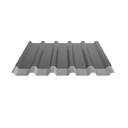 Damwandplaat 35/207 | Dak | Anti-Drup 2400 g/m² | Staal 0,50 mm | 25 µm Polyester | 6020 - Chroomoxydegroen #8