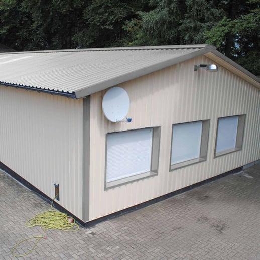 Damwandplaat 35/207 | Dak | Anti-Drup 2400 g/m² | Staal 0,50 mm | 25 µm Polyester | 7035 - Lichtgrijs #7