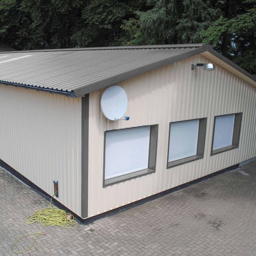 Damwandplaat 35/207 | Dak | Anti-Drup 2400 g/m² | Staal 0,50 mm | 25 µm Polyester | 9006 - Zilver-Metallic #7