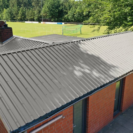 Damwandplaat 35/207 | Dak | Anti-Drup 2400 g/m² | Staal 0,50 mm | 25 µm Polyester | 9007 - Grijs aluminiumkleuri #6