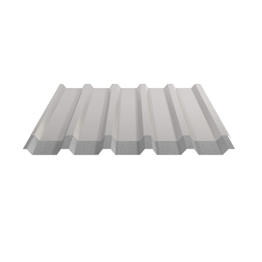 Damwandplaat 35/207 | Dak | Anti-Drup 2400 g/m² | Staal 0,63 mm | 25 µm Polyester | 9002 - Grijswit #8