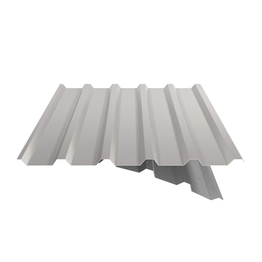 Damwandplaat 35/207 | Dak | Anti-Drup 2400 g/m² | Staal 0,75 mm | 25 µm Polyester | 9002 - Grijswit #9