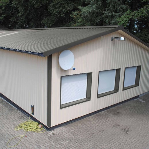 Damwandplaat 35/207 | Dak | Staal 0,50 mm | 25 µm Polyester | 9007 - Grijs aluminiumkleurig #7