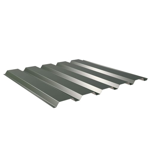 Damwandplaat 35/207 | Gevel | Staal 0,50 mm | 25 µm Polyester | 6020 - Chroomoxydegroen #1