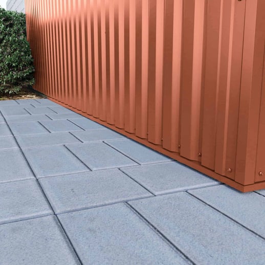 Damwandplaat 35/207 | Gevel | Staal 0,63 mm | 25 µm Polyester | 8004 - Koperbruin #7