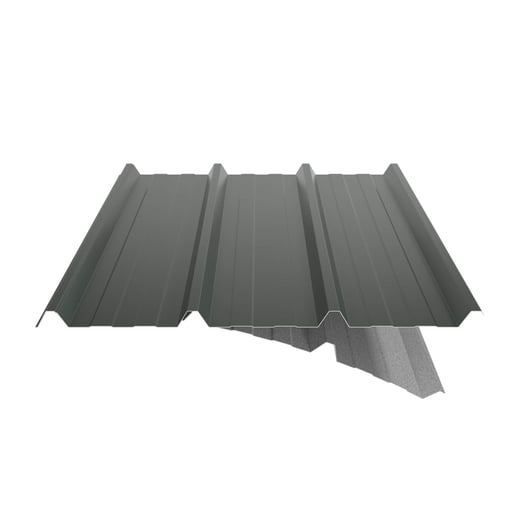 Damwandplaat 45/333 | Dak | Anti-Drup 2400 g/m² | Staal 0,63 mm | 25 µm Polyester | 6020 - Chroomoxydegroen #7