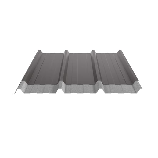 Damwandplaat 45/333 | Dak | Anti-Drup 2400 g/m² | Staal 0,63 mm | 25 µm Polyester | 8017 - Chocoladebruin #6
