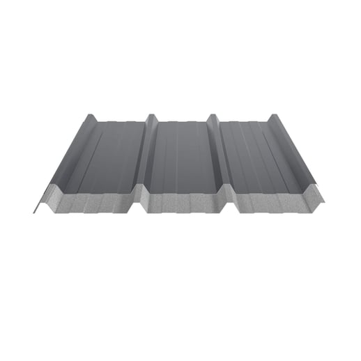 Damwandplaat 45/333 | Dak | Anti-Drup 2400 g/m² | Staal 0,50 mm | 80 µm Shimoco | 7016 - Antracietgrijs #6