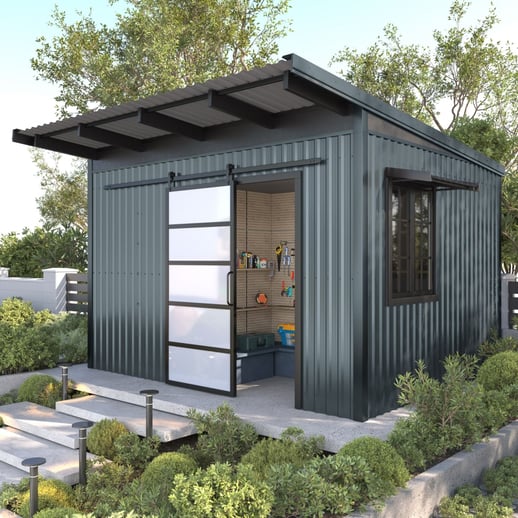 Damwandplaat T18DR | Dak | Anti-Drup 700 g/m² | Staal 0,63 mm | 200 µm HPS Ultra® | 7040 - Venstergrijs #3