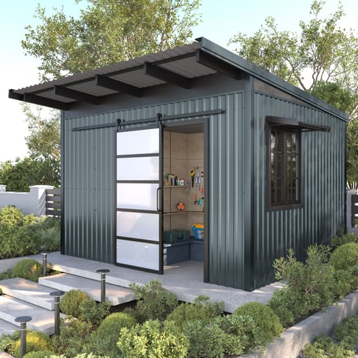 Damwandplaat T18DR | Gevel | Staal 0,50 mm | 25 µm Polyester | 7000 - Pelsgrijs #3