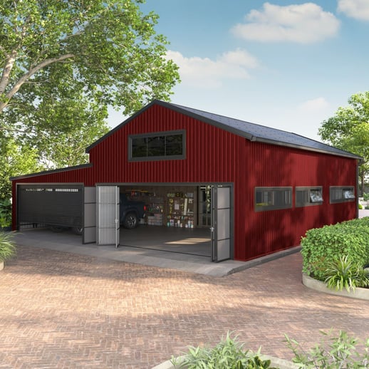 Damwandplaat T20M | Gevel | Staal 0,50 mm | 25 µm Polyester | 028 - Kersrood #3