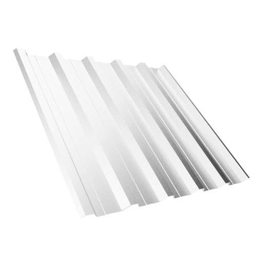 Damwandplaat T35DR | Dak | Anti-Drup 700 g/m² | Staal 0,63 mm | Aluzink | Zilvergrijs #1