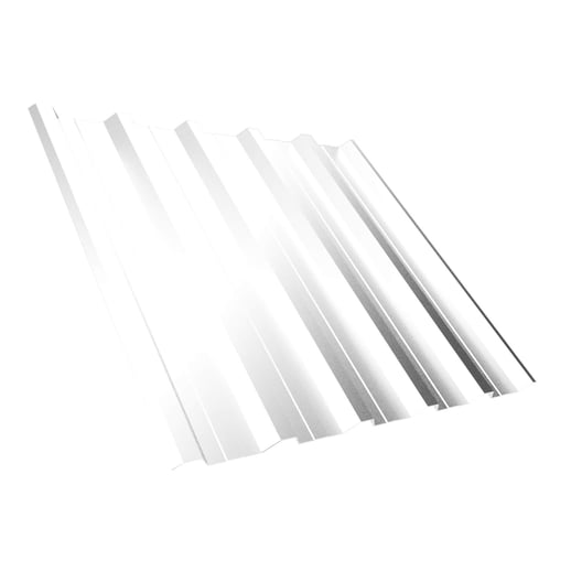 Damwandplaat T35DR | Dak | Anti-Drup 700 g/m² | Staal 0,75 mm | 25 µm Polyester | 9010 - Zuiverwit #1