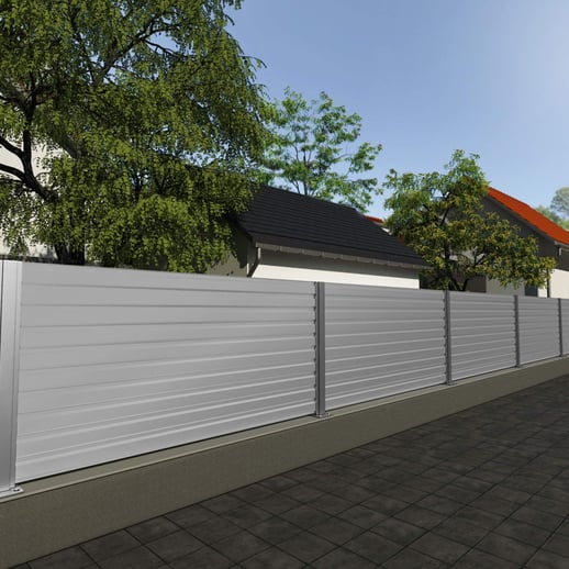 Damwandplaat T35DR | Gevel | Staal 0,75 mm | 25 µm Polyester | 9006 - Zilver-Metallic #4