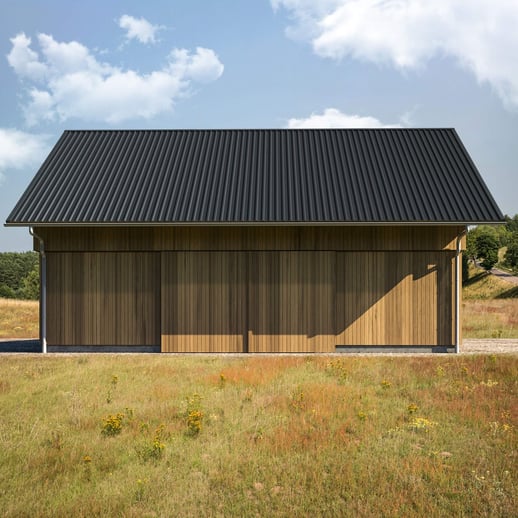 Damwandplaat T35M | Dak | Anti-Drup 700 g/m² | Staal 0,50 mm | 35 µm Mattpolyester | 7016 - Antracietgrijs #3