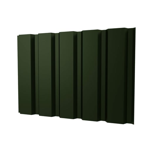 Damwandplaat T35M | Gevel | Staal 0,50 mm | 50 µm PURMAT® | 011 - Groen #1