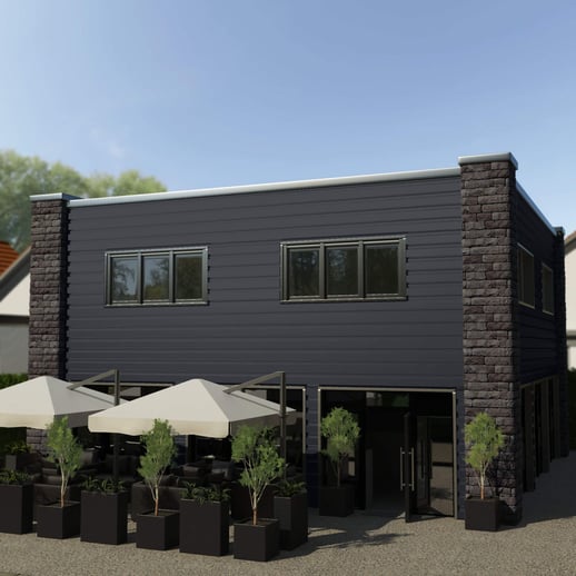 Damwandplaat T35M | Gevel | Staal 0,50 mm | 25 µm Polyester | 7024 - Grafietgrijs #3