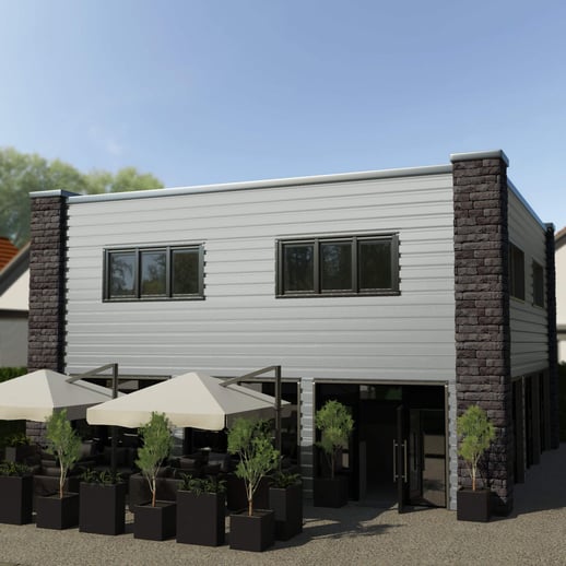 Damwandplaat T35M | Gevel | Staal 0,50 mm | 25 µm Polyester | 7035 - Lichtgrijs #3