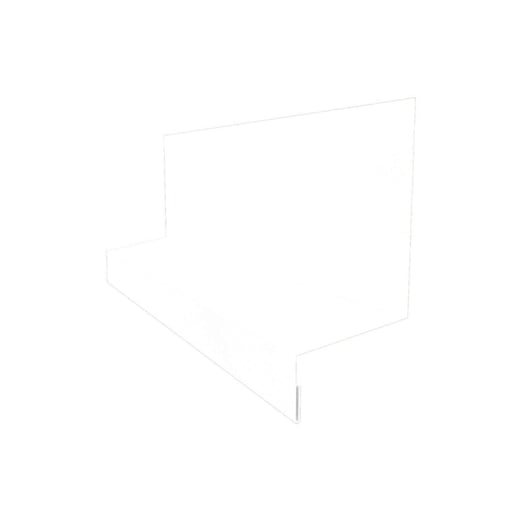 Dorpel | Typ 1 | 4 cm x 2,4 cm x 2,5 cm x 2,00 m | Staal 0,75 mm | 25 µm Polyester | 9010 - Zuiverwit #1