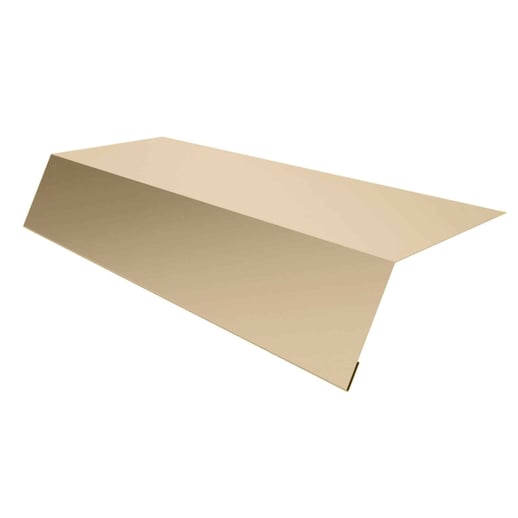 Druiplijst | 12,5 cm x 7 cm x 2,00 m | Staal 0,75 mm | 25 µm Polyester | 1015 - Licht ivoorkleurig #1
