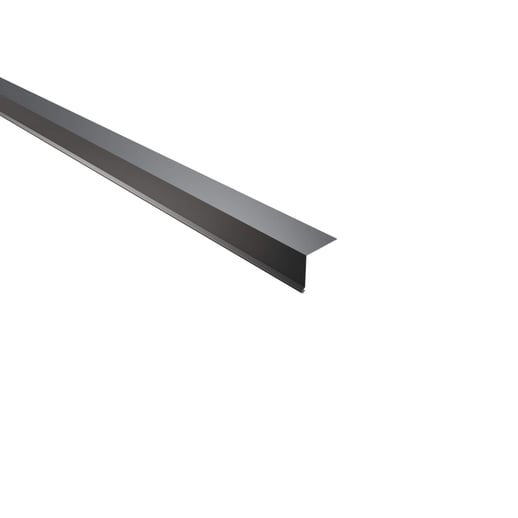 Druiplijst | 5 x 5 cm | 100° | Staal 0,50 mm | 60 µm Puramid | 7016 - Antracietgrijs #1