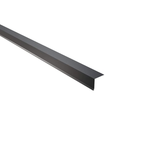 Druiplijst | 5 x 5 cm | 95° | Staal 0,50 mm | 60 µm Puramid | 7016 - Antracietgrijs #1