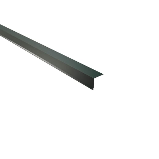 Druiplijst | 5 x 5 cm | 95° | Aluminium 0,70 mm | 25 µm Polyester | 6005 - Mosgroen #1