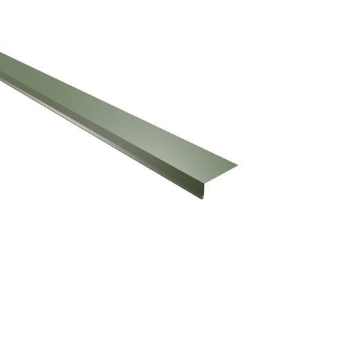 Druiplijst | 8 x 3 cm | 100° | Staal 0,50 mm | 25 µm Polyester | 6011 - Resedagroen #1